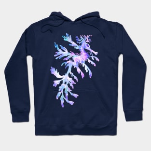 Dragons do Exist! Leafy seahorse Blueish Hoodie